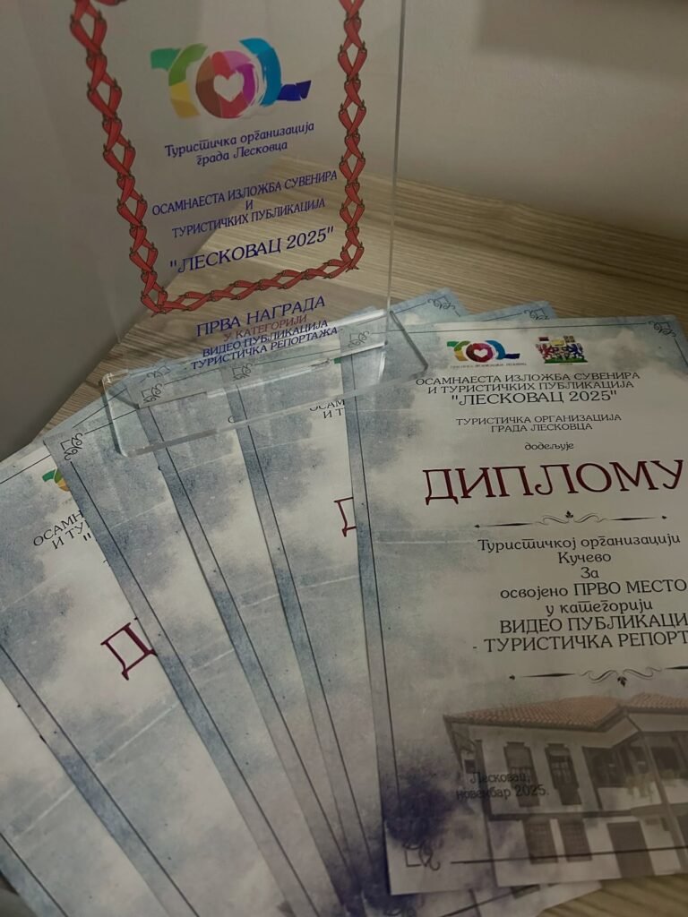 Шест награда за ТО Кучево на 18. изложби сувенира и туристичких публикација “Лесковац 2025”
